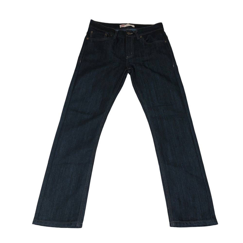 Levis 511 Slim‎ Fit Dark Indigo Jeans Boys 18 Reg W29 L29 Dark Wash Denim Pants